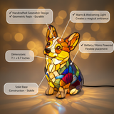 Corgi-Glück – Leuchtendes Designobjekt