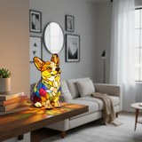 Corgi-Glück – Leuchtendes Designobjekt