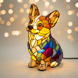 Leuchtender Corgi