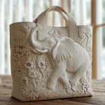 Handgefertigte Tasche – Elefant