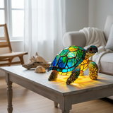 Molokai-Schildkröte – Ausdrucksstarkes Lichtobjekt