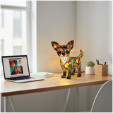 Chihuahua-Liebe – Leuchtendes Designobjekt
