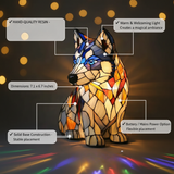 Polar-Husky – Leuchtendes Designobjekt