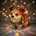 Leuchtender Corgi