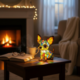 Charmanter Chihuahua – Leuchtendes Designobjekt