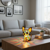 Charmanter Chihuahua – Leuchtendes Designobjekt