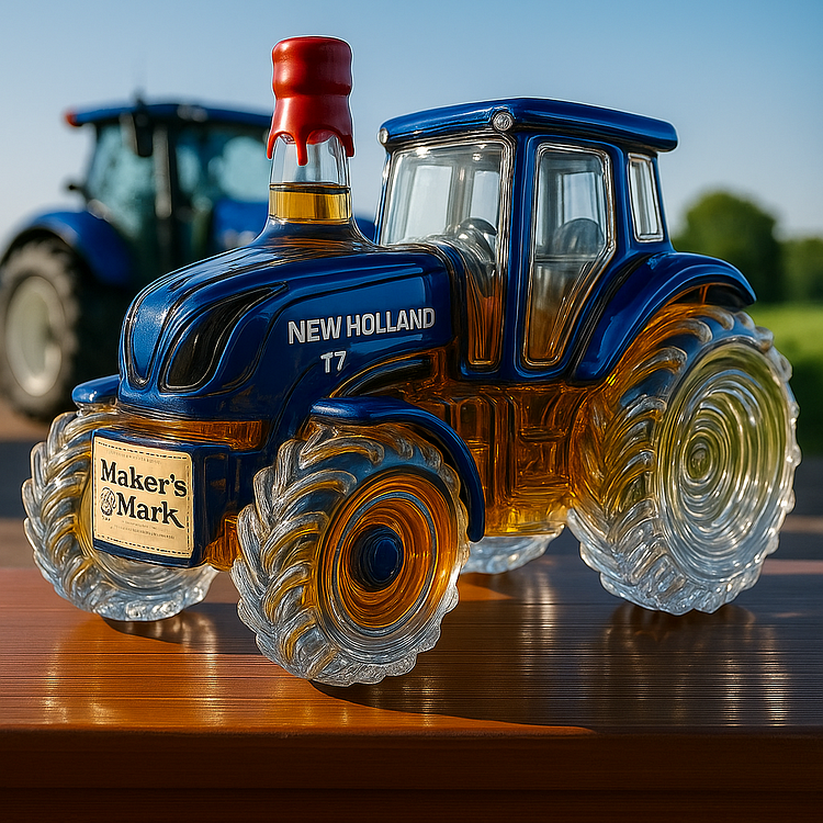 Whisky-Karaffe – Blauer Traktor Edition kaufen in der Schweiz