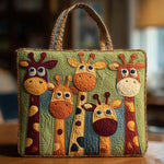 Wattierte Tragetasche – Giraffe