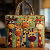 Wattierte Tragetasche – Giraffe