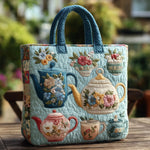 Wattierte Tasche – Blumenmuster