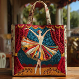 Wattierte Tasche – Elegante Ballerina