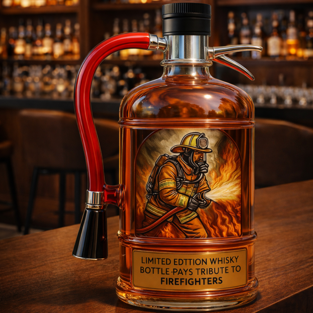 Whisky-Karaffe – Feuerlöscher-Edition