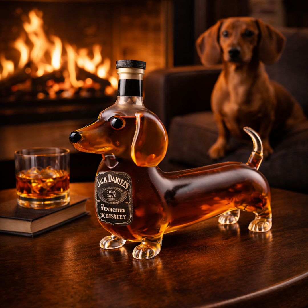 Whisky-Karaffe – Dackel-Edition