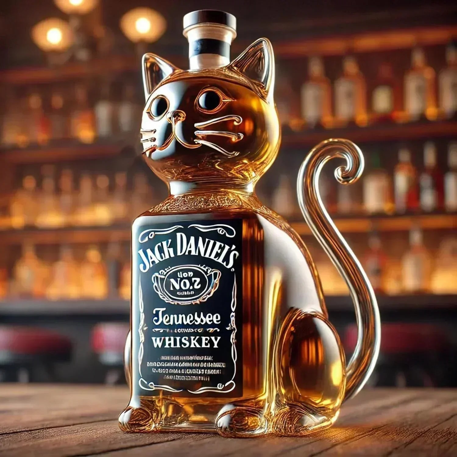 Whisky-Karaffe – Katzen-Edition