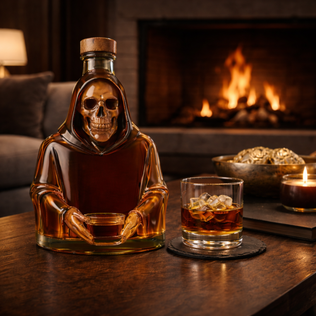 Whisky-Karaffe – Totenkopf-Edition