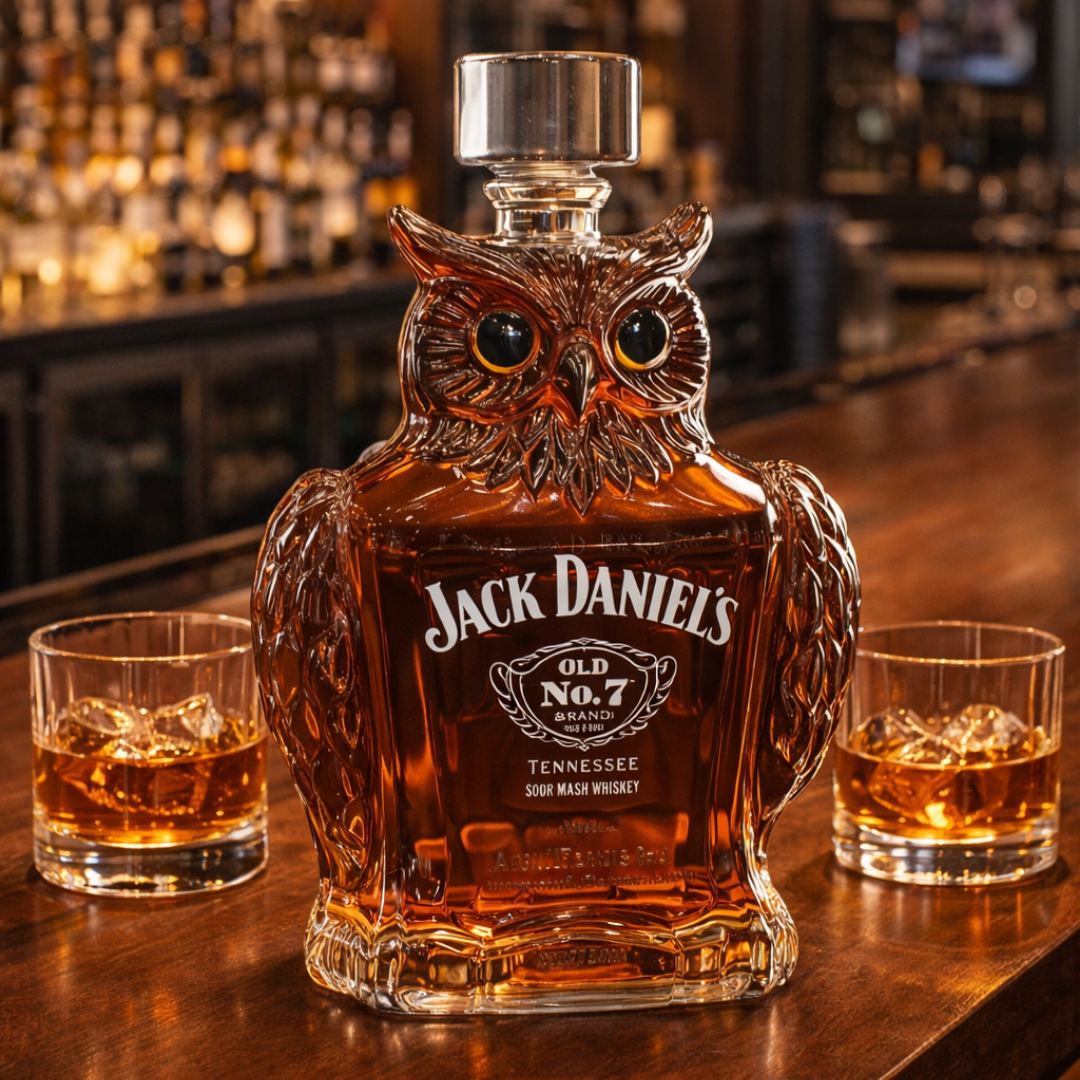 Whisky-Karaffe – Eulen-Edition