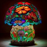 Mattierte Pilzlampe