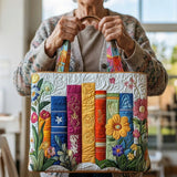 Handgefertigte Tasche – Blumenbibliothek
