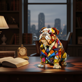 Elegante Bulldoggenlampe